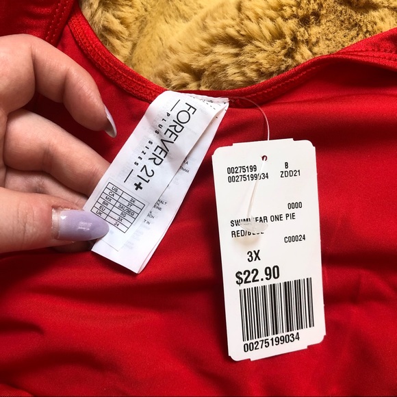 Forever 21 USA One Piece Swimsuit - Picture 3 of 3